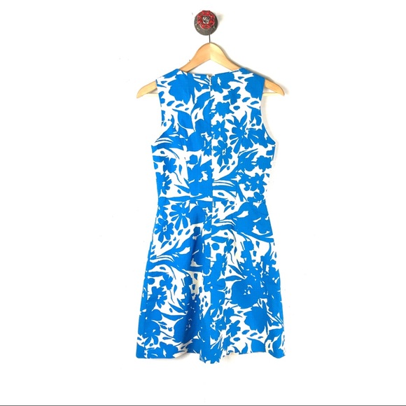 J. Crew 0 dress shift textured floral sleeveless - Picture 3 of 6